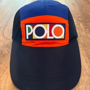 Polo Ralph Lauren Spectre Sportswear Hat Adjustable Stadium Long Bill 1992.